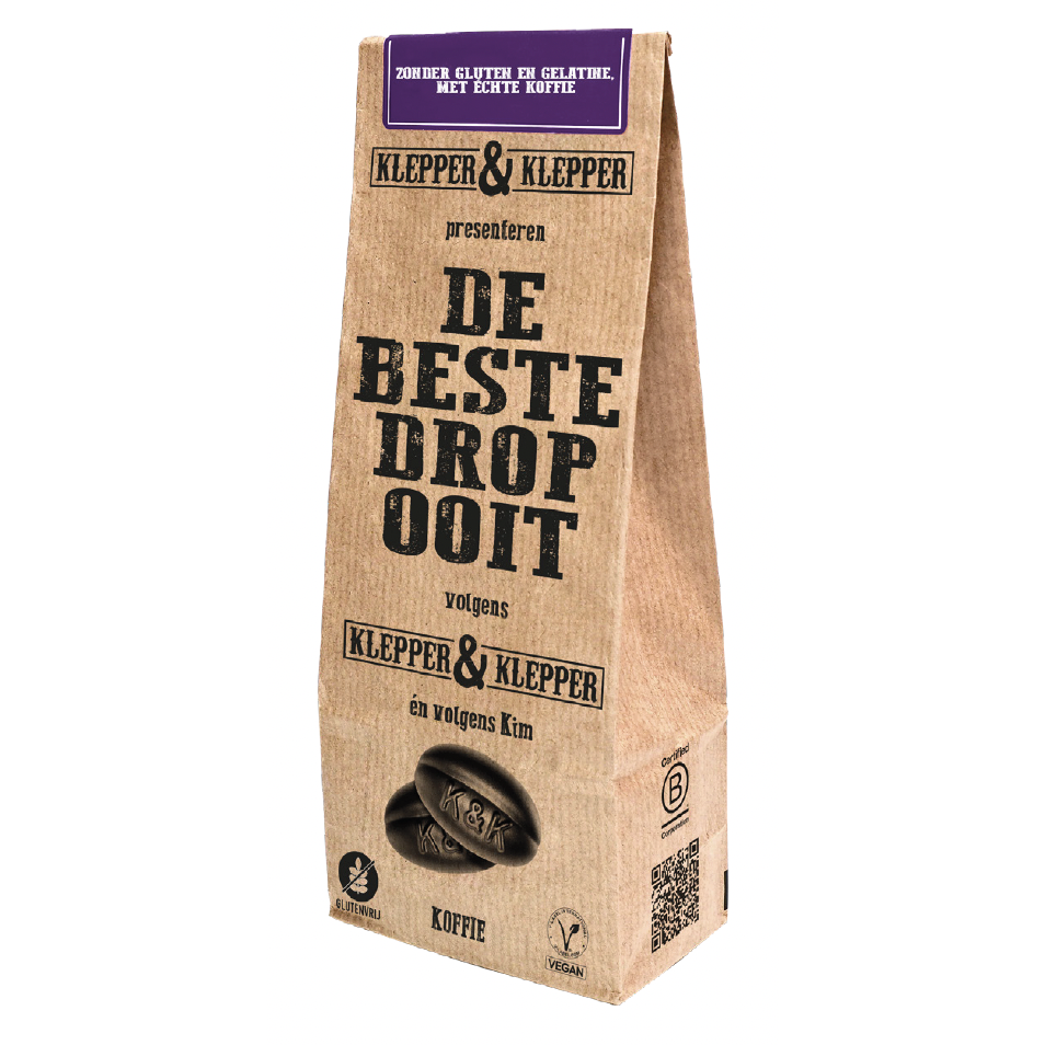 Klepper & Klepper Réglisse au café 200 gram