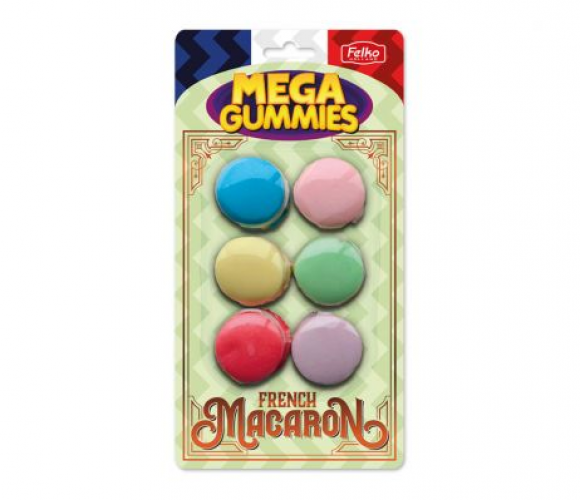 Mega Gummies Macarons français 120 g