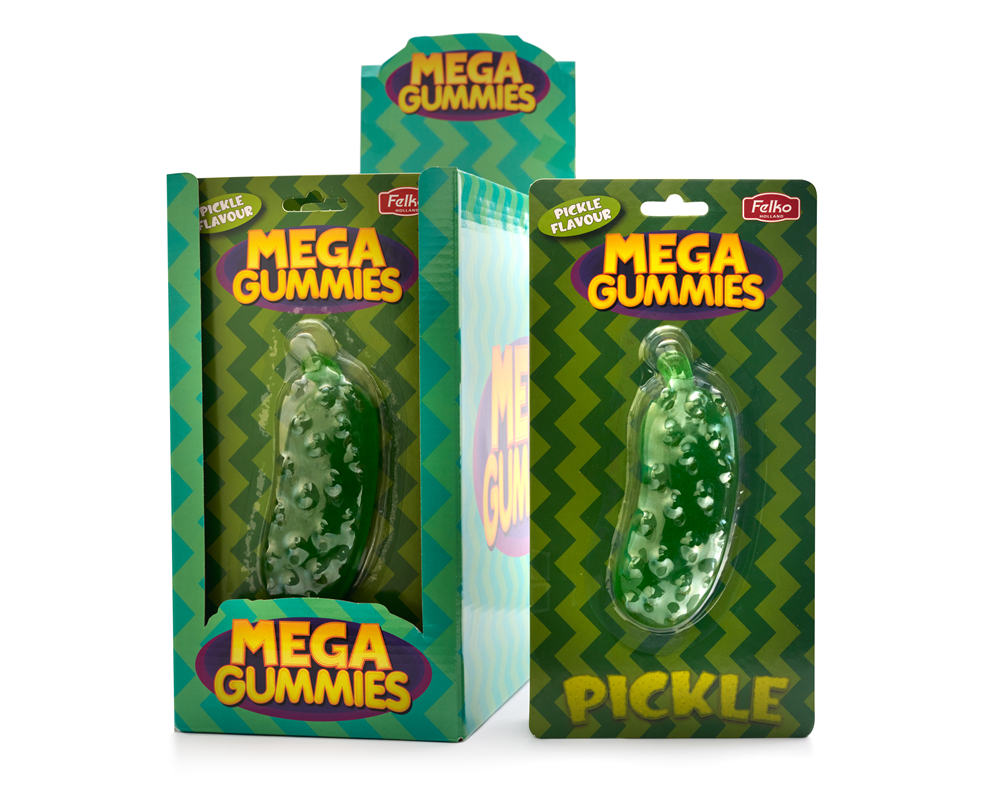 Mega Gummies cornichon 120 g
