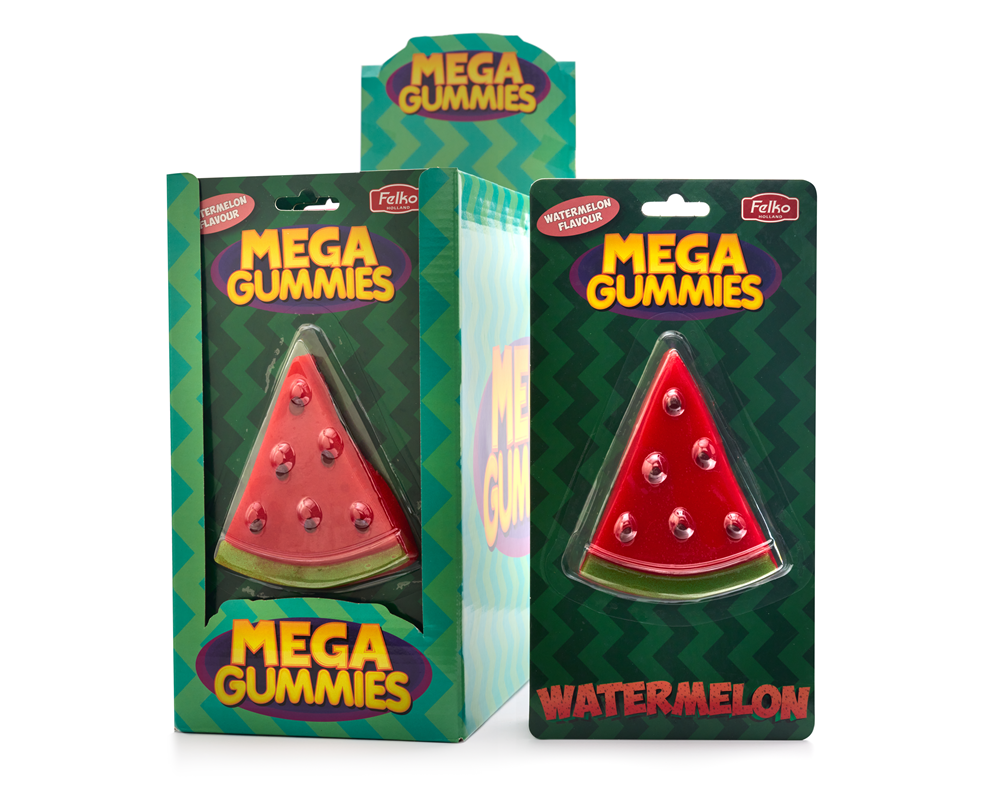 Mega Gummies Pastèque 120 g