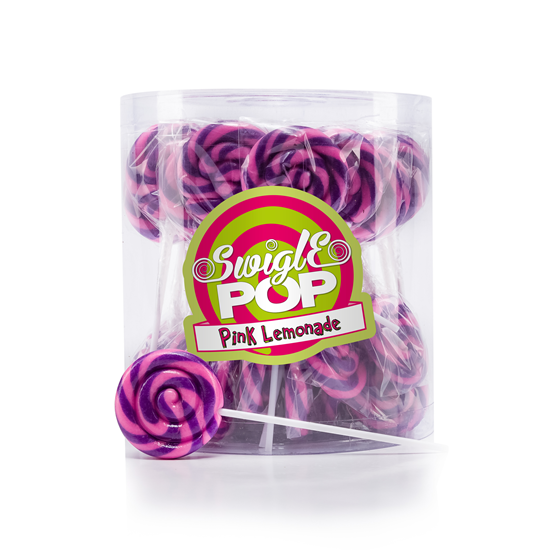 Swigle Pop Mini Pink Lemonade 50 pièces