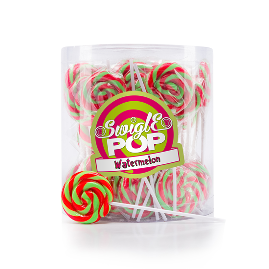 Swigle Pop Mini Watermelon 50 pièces