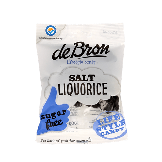 De Bron petits trèfles salés sans sucre 250 g