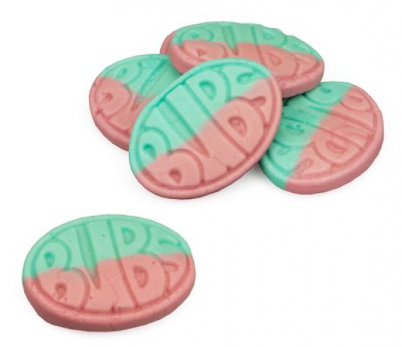Bubs ovales framboise myrtille 250 g