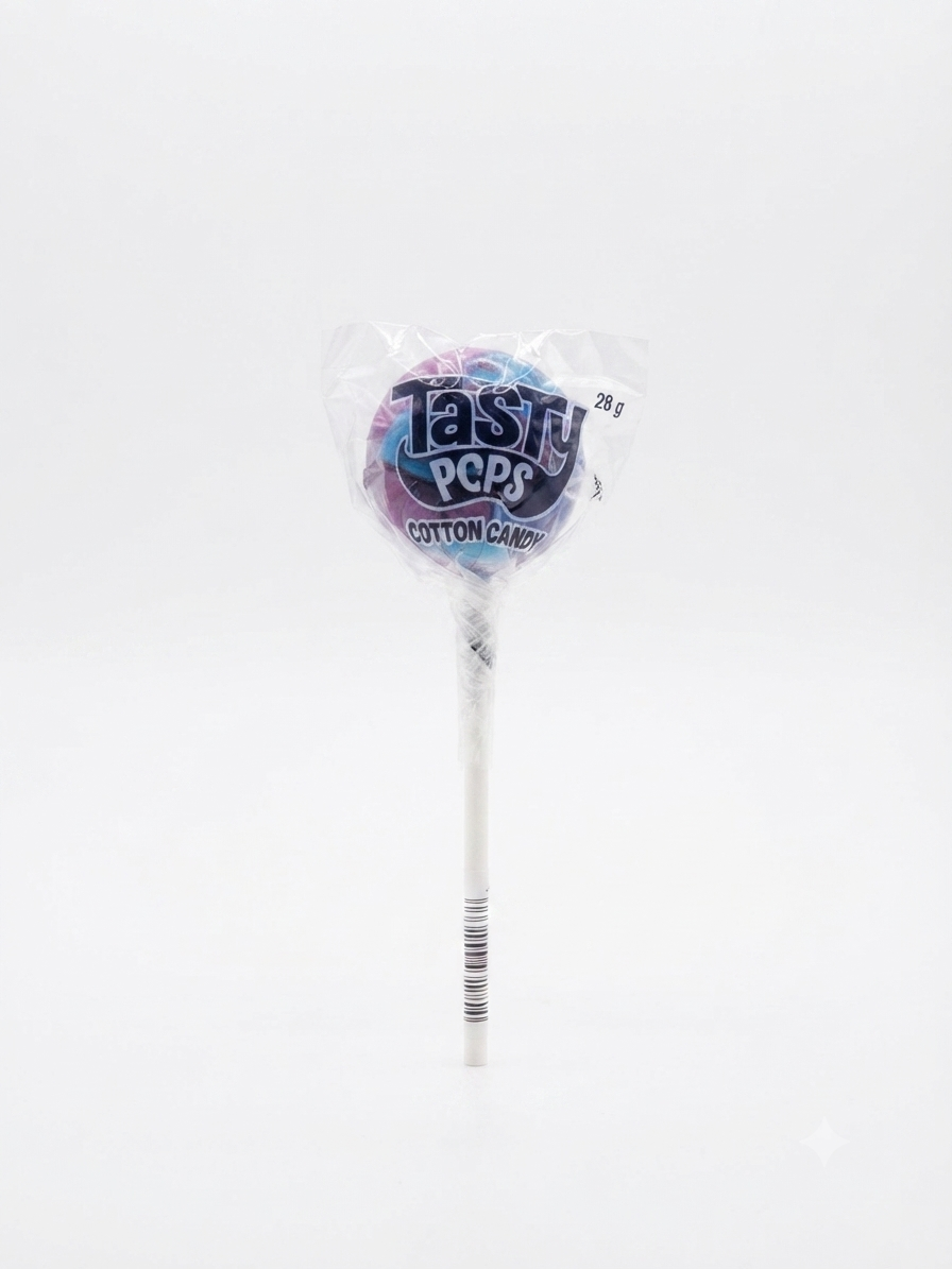 Dr. Sweet Tasty Pop barbe à papa 28 gr.
