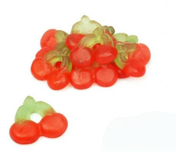 De Bron Gommes à la cerise sans sucre 200 grammes