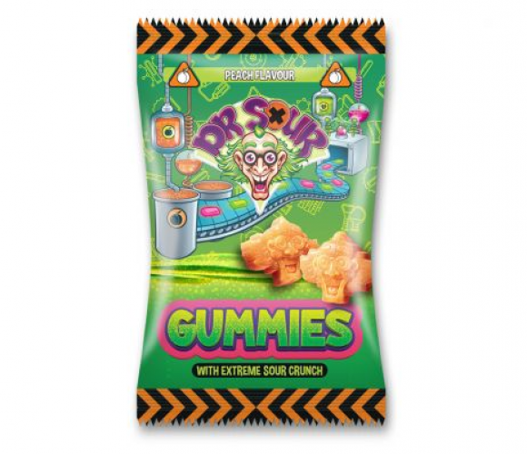 Dr. Sour gummies pêche 200 g