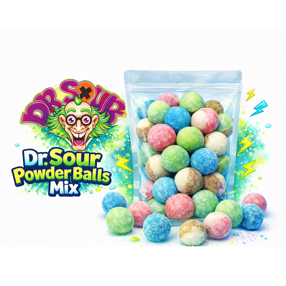 Dr. Sour Powder Balls Mix