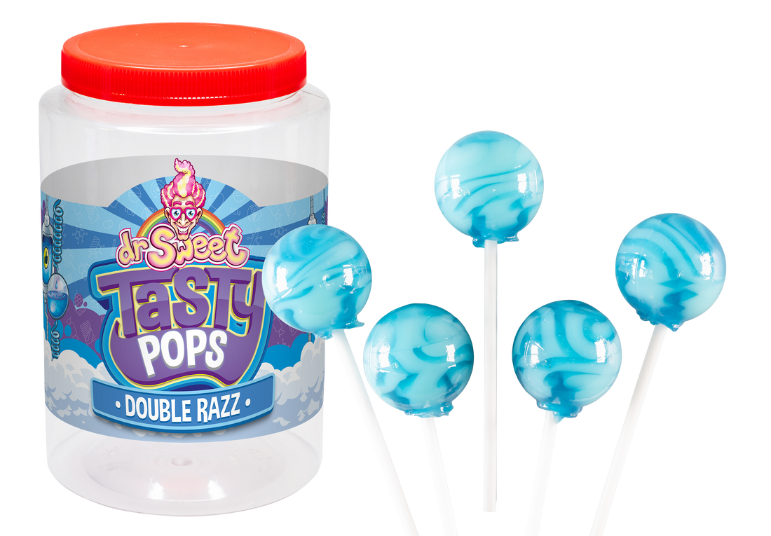 Dr. Sweet Tasty Pop Double Framboise 28 gr.