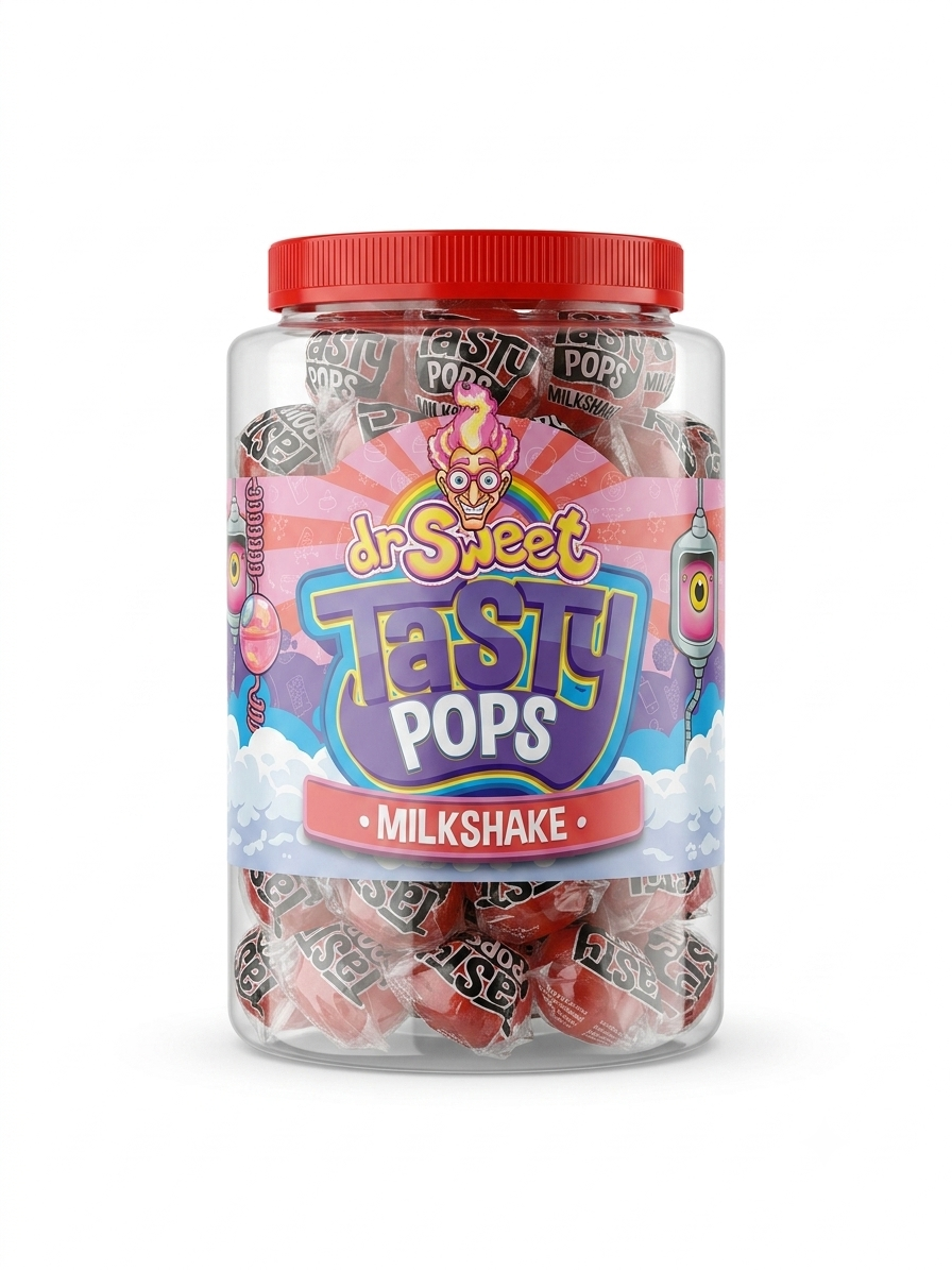 Dr. Sweet Tasty Pop Milkshake 70 pièces