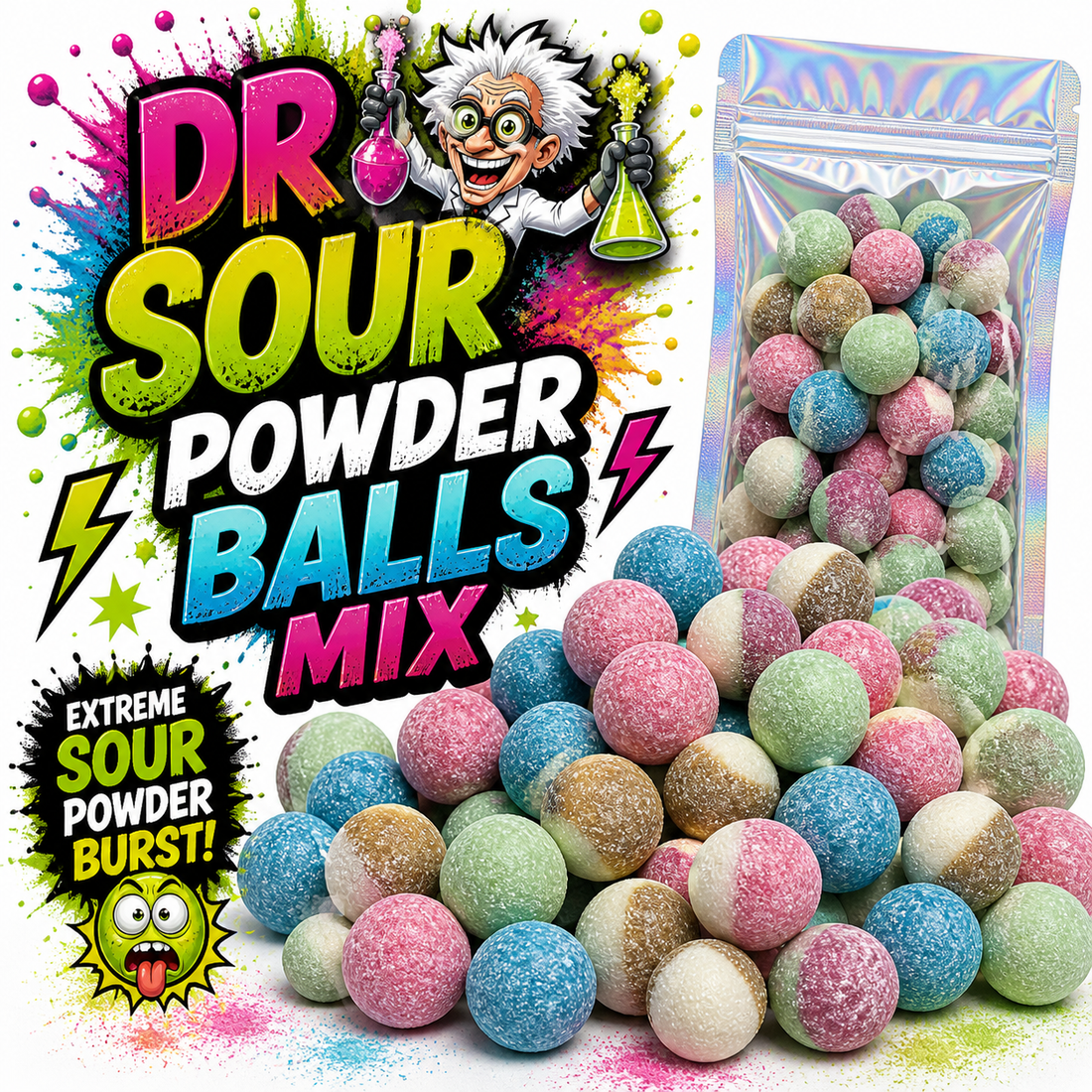 Dr. Sour Mix de boules en poudre