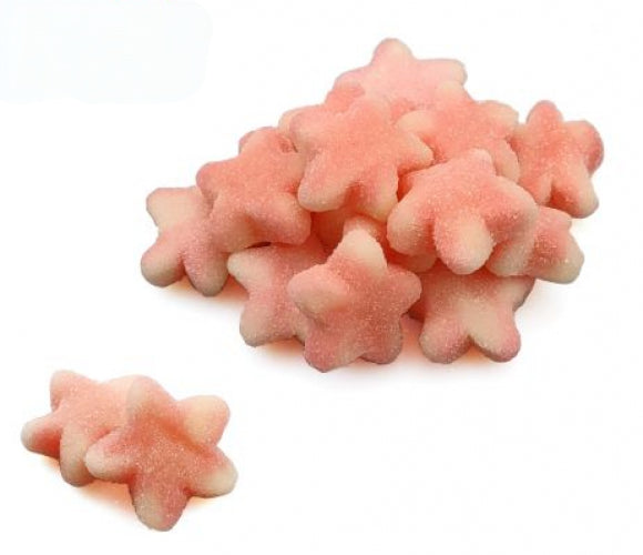 Dulce Plus Sugared Pink Twist Stars 250 g