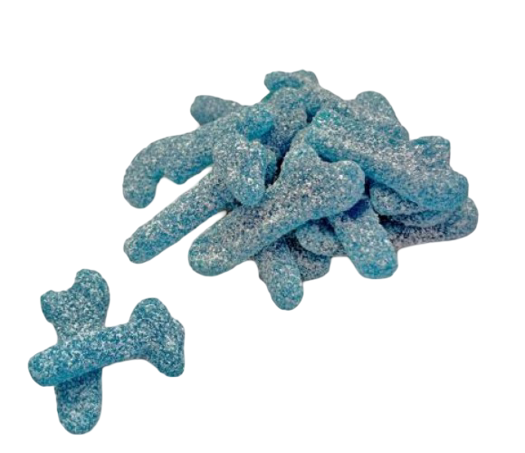 Dulce Plus Outils bleus super acidulés 250 grammes