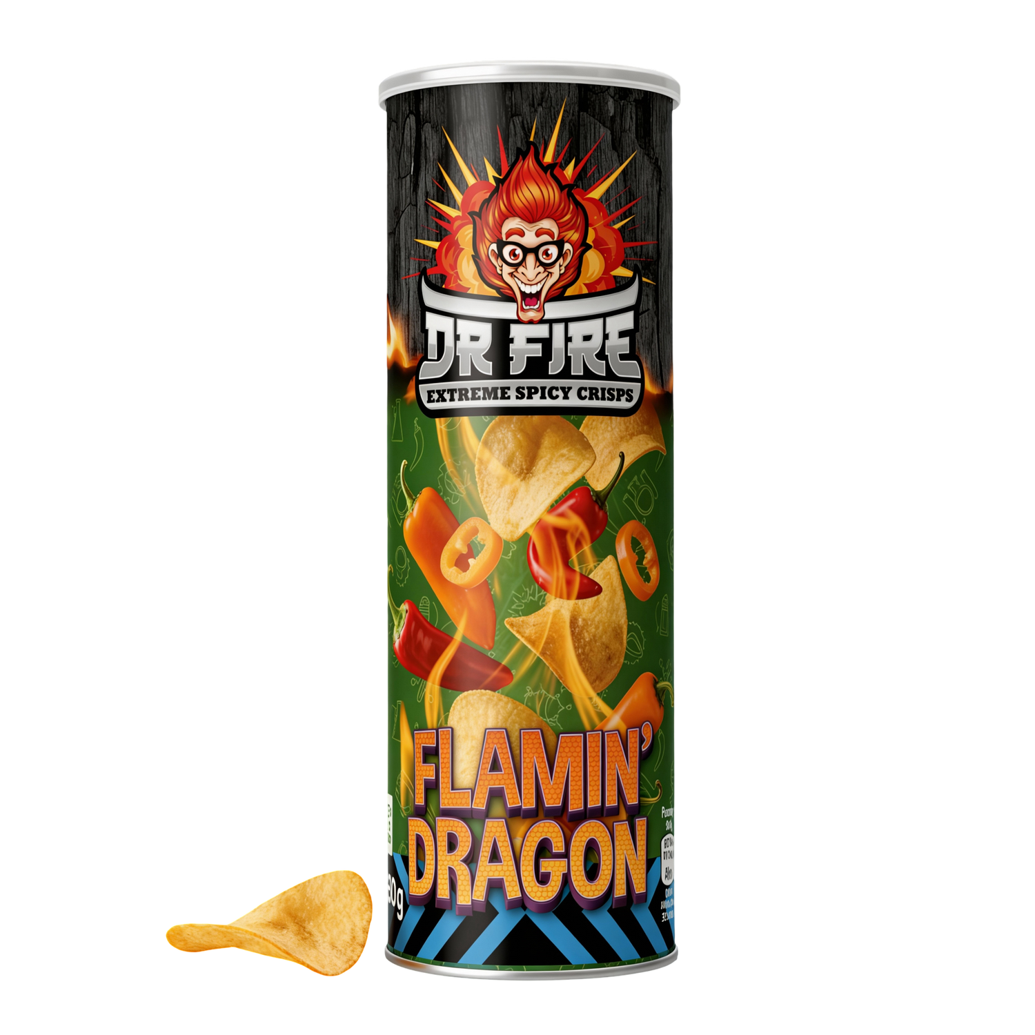 Dr. Fire Crisps Dragon Flamboyant 80 gr