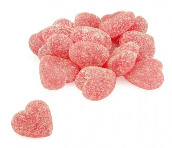 Haribo cœurs à la framboise 250 g