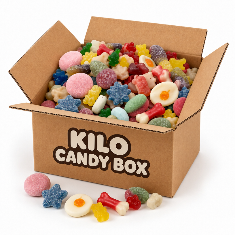 Boîte de Bonbons au kilo à prix choc