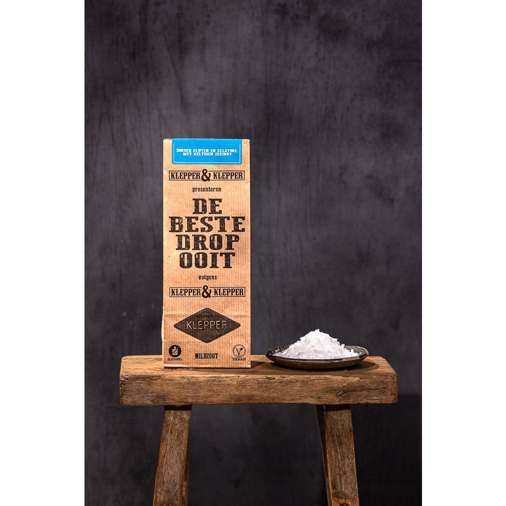 Klepper &amp; Klepper Réglisse légèrement salée 200 gram