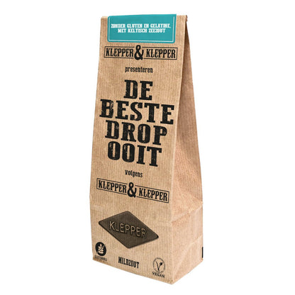 Klepper &amp; Klepper Réglisse légèrement salée 200 gram