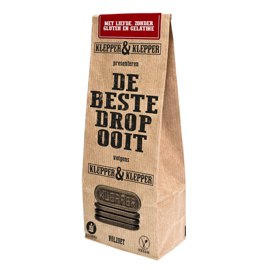 Klepper &amp; Klepper Réglisse entièrement sucrée 200 gram