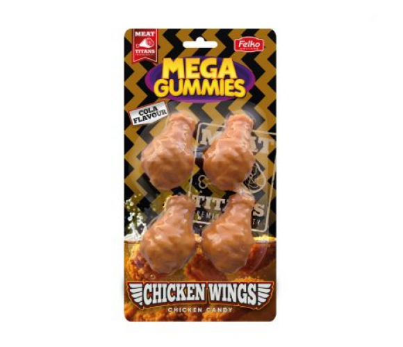 Mega Gummies Chicken Wings 120 g