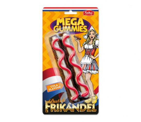 Mega Gummies Frikandel hollandaise 120 grammes