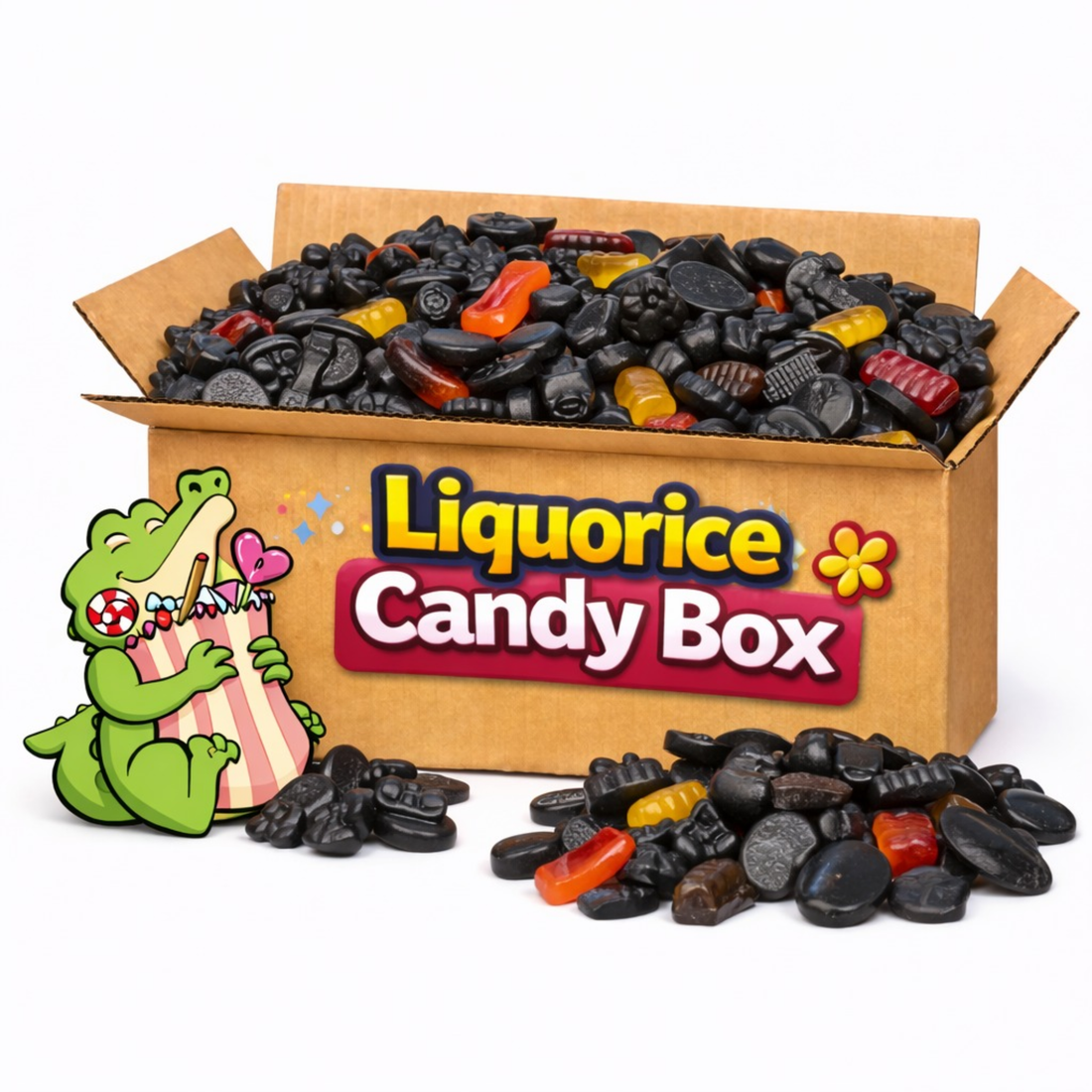 Mega Box de bonbons à la réglisse