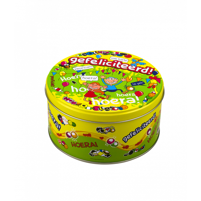Boîte à bonbons garnie « Félicitations » 500 grammes