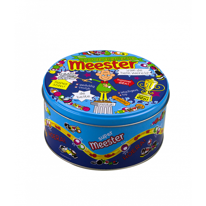 Bonbonnière garnie maître et 500 grammes
