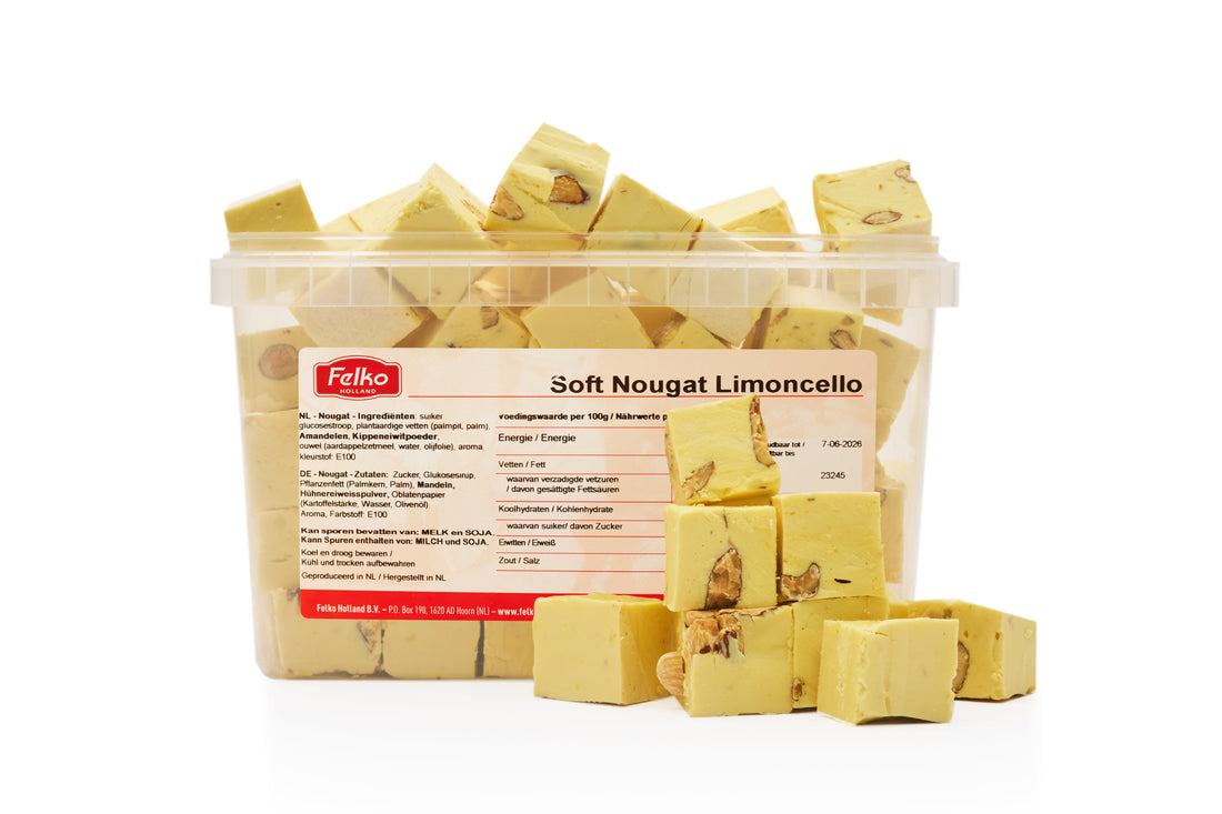 Soft Nougat Limoncello 1.5 kg