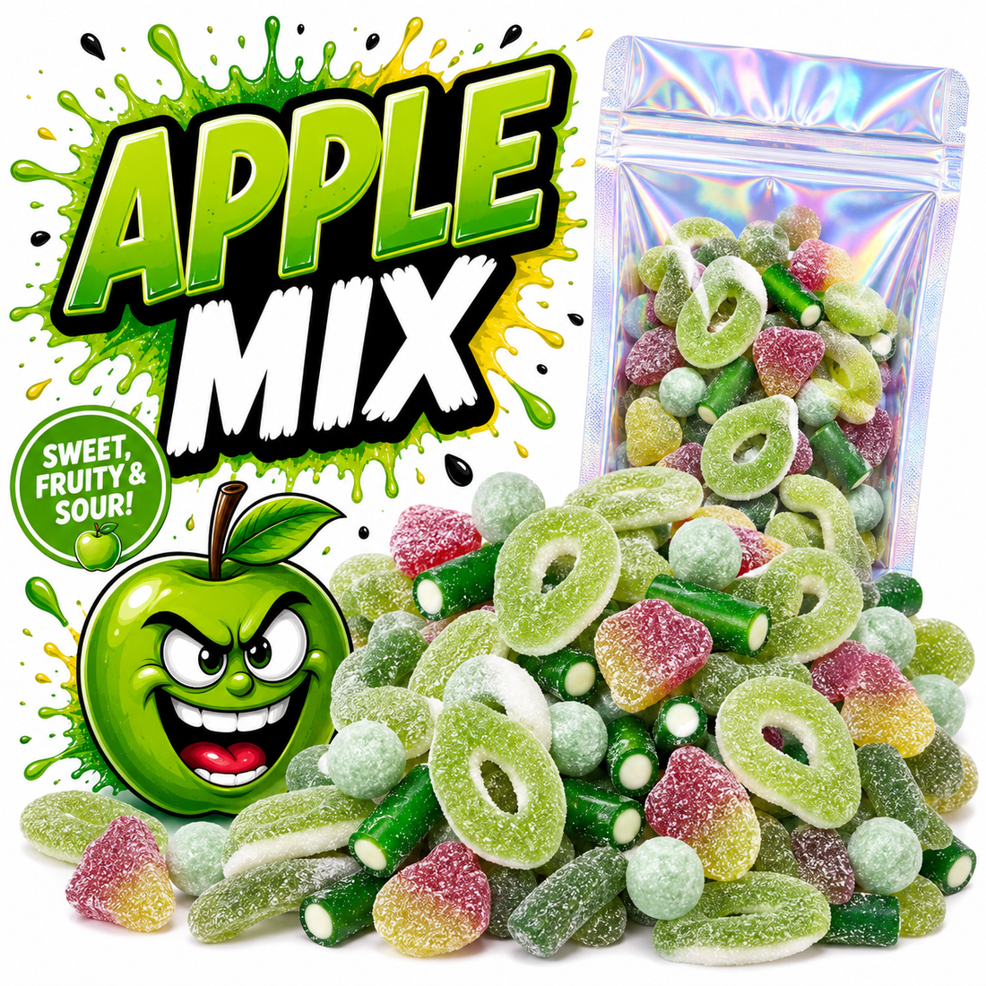Mix Pomme sucrée &amp; acidulée