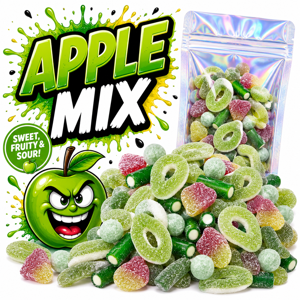 Mix Pomme sucrée &amp; acidulée