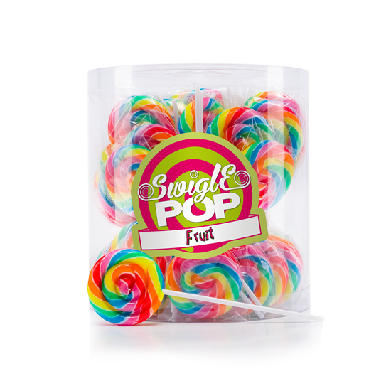 Swigle Pop Mini arc-en-ciel 50 pièces