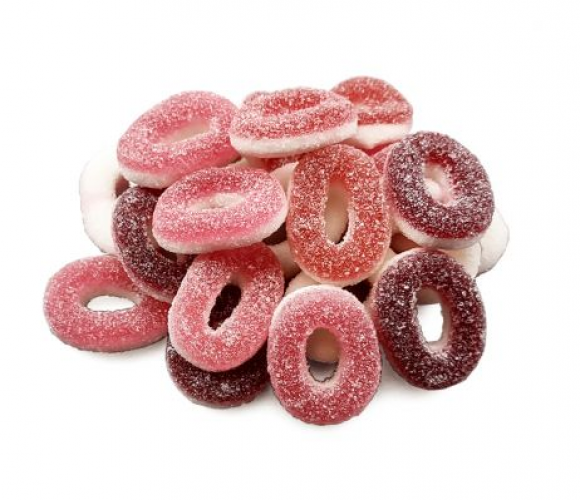 Trolli Red Fruit Rings 250 grammes