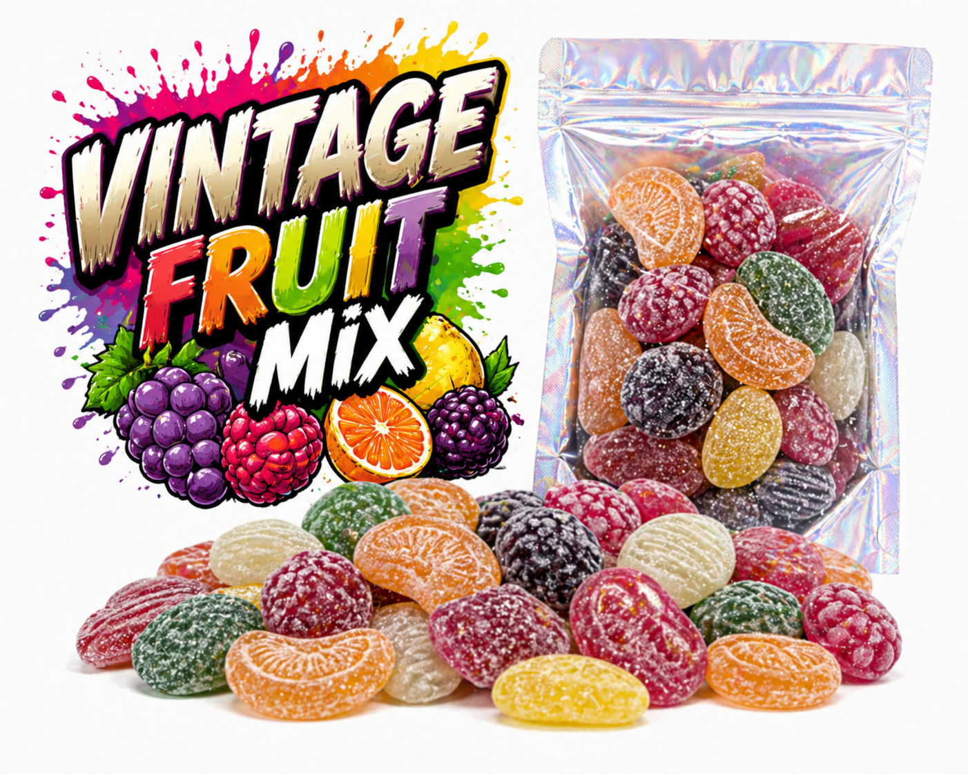 Mix Vintage sucré aux fruits