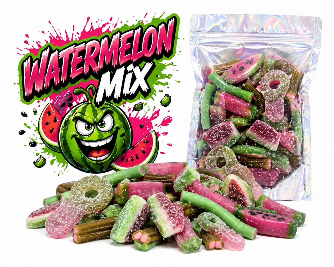 Sucré &amp; acidulé Watermelon Mix