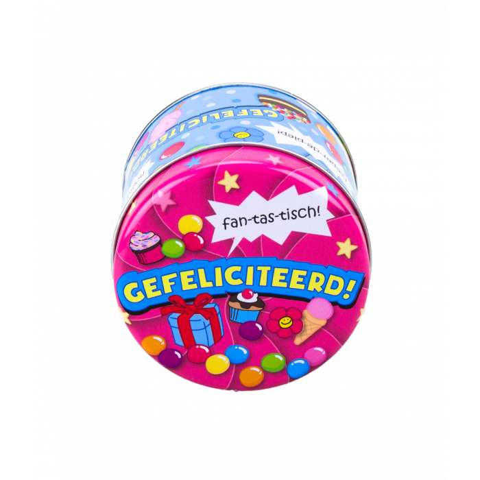 Boîtes à bonbons garnies - Félicitations et 250 g