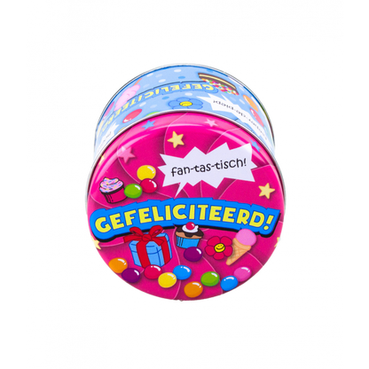 Boîtes à bonbons garnies - Félicitations et 250 g